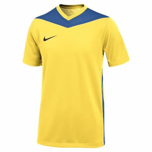 🔥 STARKER PREIS (-56%) Nike FD7438-720 Dri-FIT Park Derby IV T-Shirt Unisex Tour Yellow/ROYAL Blue/Black Größe L