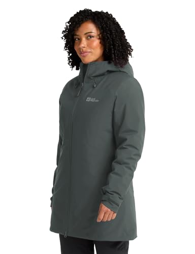 🔥 STARKER PREIS (-68%) Jack Wolfskin Damen Heidelstein Ins Jkt W, Slate Green, XS EU