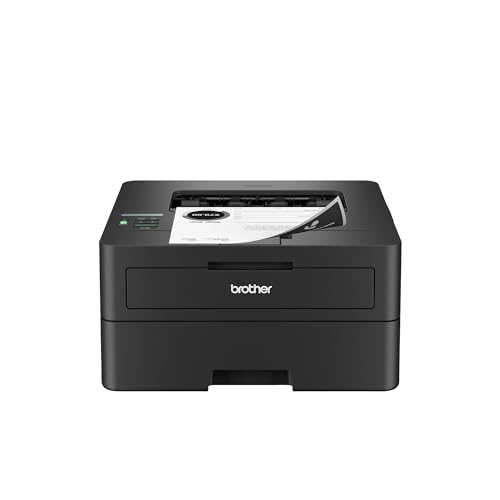 Brother HL-L2460DW Wireless Compact Monochrome Laser Printer with Duplex, Mobile Printing, Black & White Output | Includes Refresh Subscription Trial(1), Works with Alexa