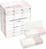 人気急上昇の商品1 - by Amazon ソフトパックティッシュ FSC認証紙 320枚160組(2枚重ね) x 24パック入 ホワイト : ドラッグストア