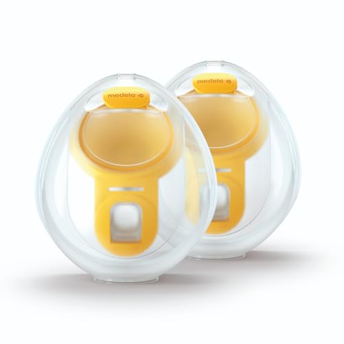(-25%) Medela Hands-Free Doppelpumpset – Kompatibel mit Freestyle Flex und Swing Maxi Elektrische Milchpumpen – 1 Set mit 2 Cups