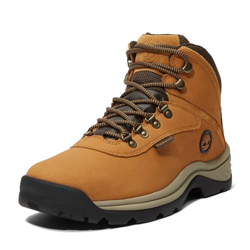 Timberland Men's White Ledge Mid Waterproof Hiking Boot, Wheat-NEW 2024, 8 Medium