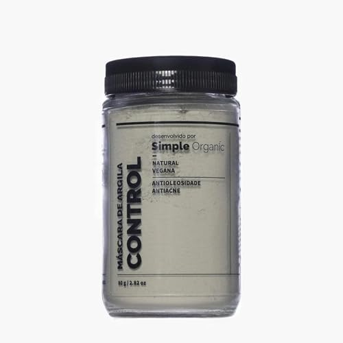 Máscara de Argila Simple Organic 🌿