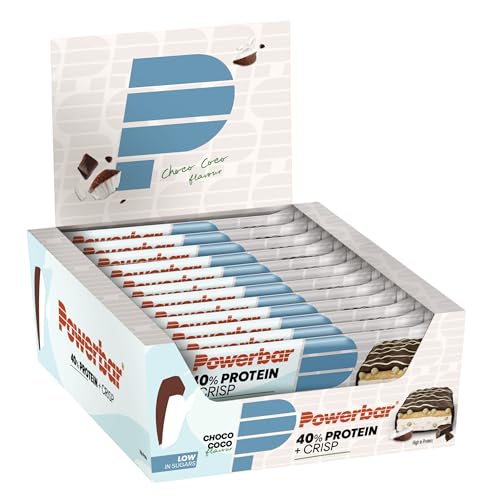 (-35%) Powerbar 40% Protein + Crisp Bar (12x40g) Choco Coco - Riegel - Protein Riegel