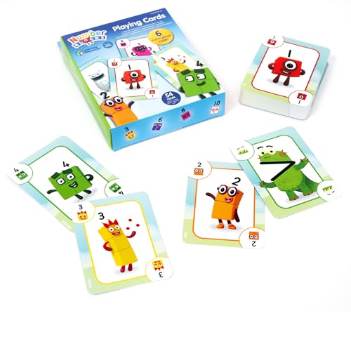 Hand2mind Numberblocks Playing Cards Travel Card Games For Kids