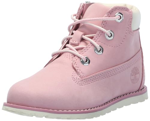 Timberland Kids' Pokey Pine Mid Boot With Side Zip Closure kids' shoe