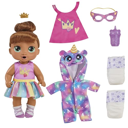 Baby Alive, Boneca, Minha Melhor Amiga, Sophia Sparkle - Cabelos Castanhos, Acessórios Inclusos, 28 cm - A partir de 3 A...