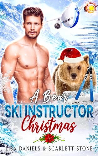 A Bear Ski Instructor Christmas book cover