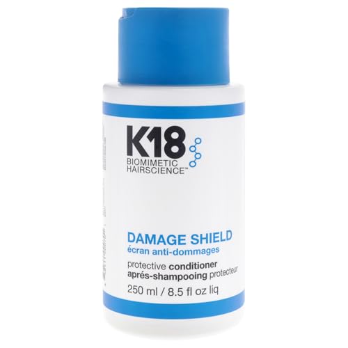 K18 Damage Shield Protective Conditioner, Protects Hair from Daily Damage, Improves Strength & Shine, 8.5 Fl Oz