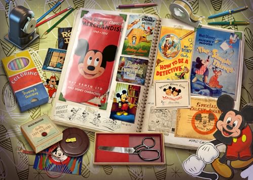 🔥 STARKER PREIS (-49%) Ravensburger Puzzle Disney 1950 Mickey Moments - 1000 Teile Puzzle