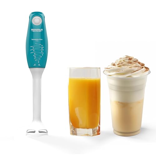 Maharaja Whiteline Speedmix Plus Hand Blender with Stainless Steel Blades | Long Lasting Performance with 175 Watts Motor | Detachable Plastic Foot | 