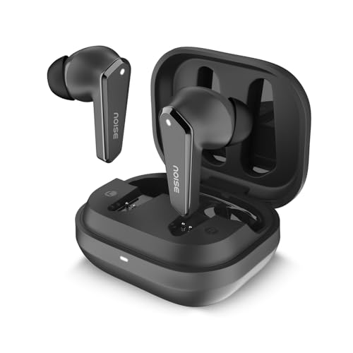 Noise Buds N1 Truly Wireless Earbuds with Chrome Finish, 40H of Playtime, Quad Mic with ENC, Ultra Low Latency Gaming (Up to 40 Ms), Instacharge(10 Mi