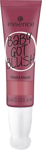 🔥 STARKER PREIS (-42%) essence BABY GOT BLUSH liquid blush, Rouge, Nr. 20, Violett, Expressergebnis, schnelltrocknend, natürlich, vegan, ölfrei, ohne Parabene, ohne Mikroplastikpartikel, 1er Pack (10ml)