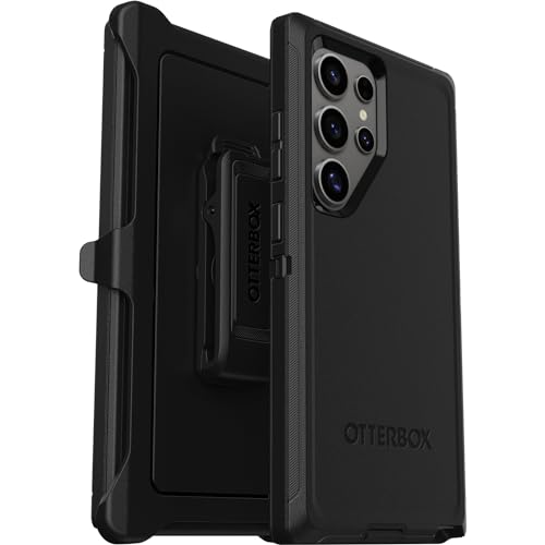 OtterBox Samsung Galaxy S24 Ultra Defender Series Case, Black
