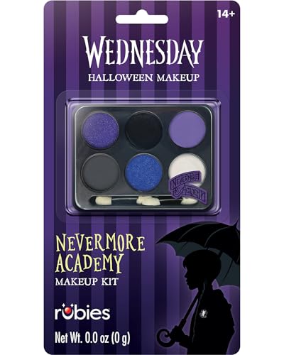 Rubies Wednesday: Wednesday Addams Makeup Kit for Adults, Women's One Size