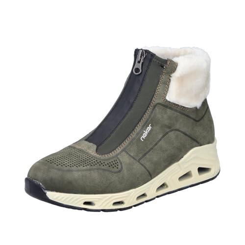 (-29%) Rieker Damen Stiefeletten N5271-52 grün Gr. 39