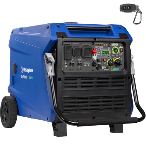 Westinghouse 12000 Peak Watt Dual Fuel Portable Inverter Generator