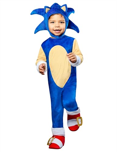 Rubies Sonic the Hedgehog: Costume for Toddlers, Boy's 2T
