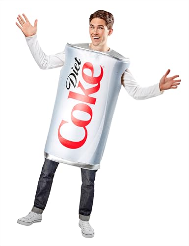 Rubies Coca-Cola: Diet Coke Costume for Adults, Unisex One Size Red