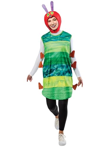 Rubies The World of Eric Carle: Very Hungry Caterpillar Costume for Adults, Unisex One Size