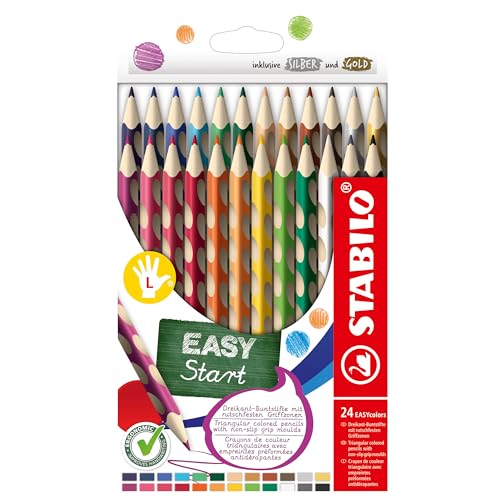 (-35%) STABILO - Ergonomischer Buntstift für Linkshänder - EASYcolors