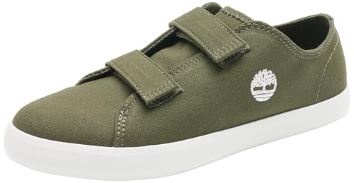 ⚡ BLITZDEAL (-60%) Timberland Low Hook & Loop Sneaker, Newport Bay Dark Green Canvas, 1,5