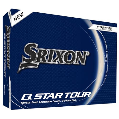 Srixon Q Star Tour 5 Golf Balls, White