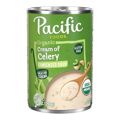 Pacific Foods Organic Condensed Cream of Celery Soup, 10.5 oz Can