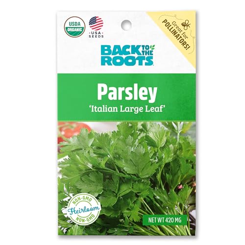 Back to the Roots 100% Organic Seed Packet - Parsley 'Italian Large Leaf' 420mg