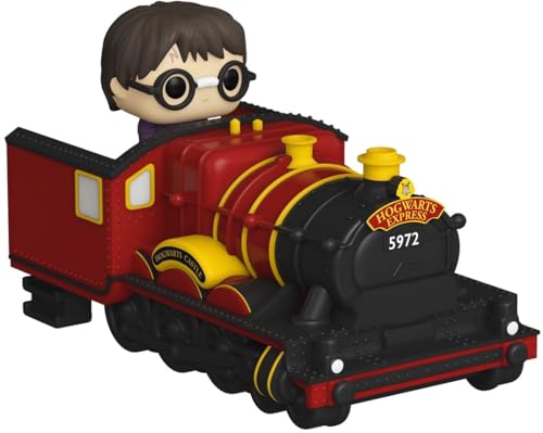 Funko Bitty Pop! Ride : Harry Potter - Harry Potter avec Le Poudlard Express - Figurine en Vinyle à Collectionner - Produit Officiel - Jouets pour Enfants et Adultes