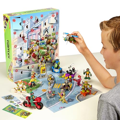 Teenage Mutant Ninja Turtles: Holiday Countdown Calendar by Playmates ToysOchido Advent Calendar 2025 Rotating Christma