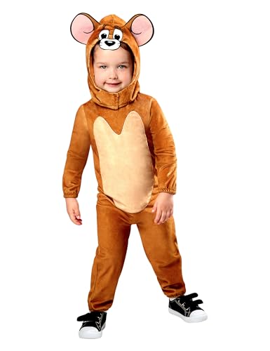 Rubies Tom & Jerry: Jerry Mouse Costume for Toddlers, Unisex 2T