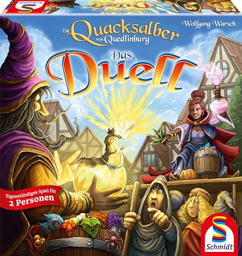 🔥 STARKER PREIS (-48%) Schmidt Spiele 49447 Die Quacksalber von Quedlinburg, Das Duell, Familienspiel