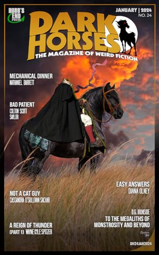 Dark Horses: The Magazine of Weird Fiction No. 24: January 2024 cover