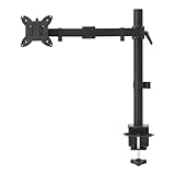 Amazon Basics シングル モニタースタンド スプリング式 VESA対応 回転対応