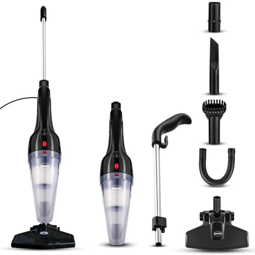 WOSCHER HomeVac Pro Home Vacuum Cleaner for Home Use Wet and Dry 2in1 Vacuum Cleaner for Sofa Handheld Upright with Stick & Floor Brush | |800 Watts |