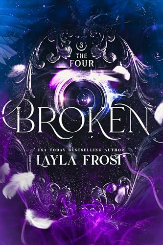 Broken book cover