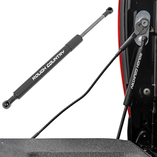 Rough Country Hydraulic Tailgate Assist for Toyota Tundra (2007-2021) - Smooth, Safe & Controlled Tailgate Lowering