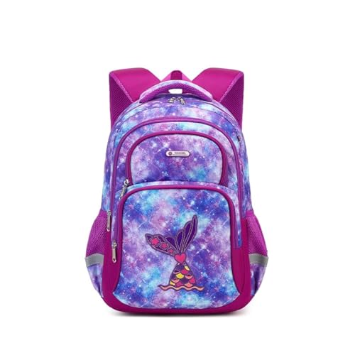 (-62%) Cusangel Kinderrucksack Mädchen Jungen Teenager Schulrucksack, Ergonomischer & Anpassbarer Schulranzen, Wetterfester Rucksack Kinder mit Brustgurt, 20L, 43 x 33 x 17.5 cm