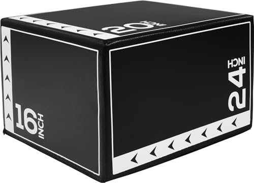 BalanceFrom 3-in-1 Foam Plyometric Jump Box Best Soft Box for Shin-Friendly Jumps Our expert
