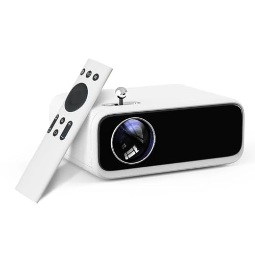 WANBO Mini Pro (Android 9.0) | Portable LED Projector | Native 720p Full HD 1080P Support | LTPS LCD | 8000 Lumens | 176" Large Screen | Home Outdoor 