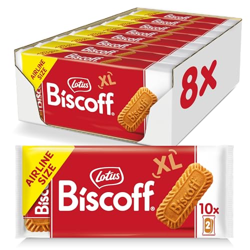 Lotus Biscoff Airplane Cookies, Caramelized Biscuit Cookies, Two-Pack (80 Count), Vegan