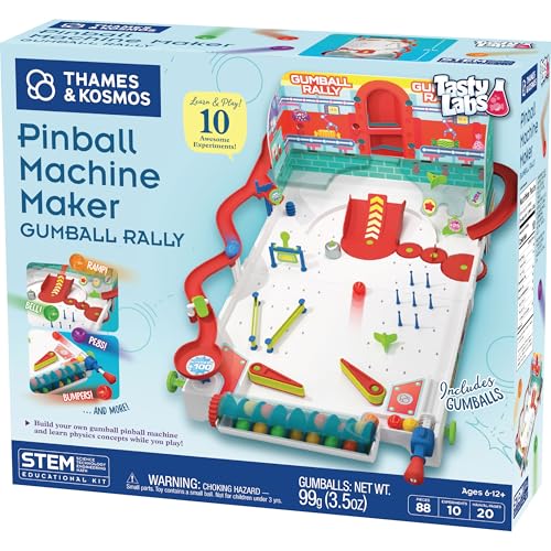 Thames & Kosmos Pinball Machine Maker Gumball Rally