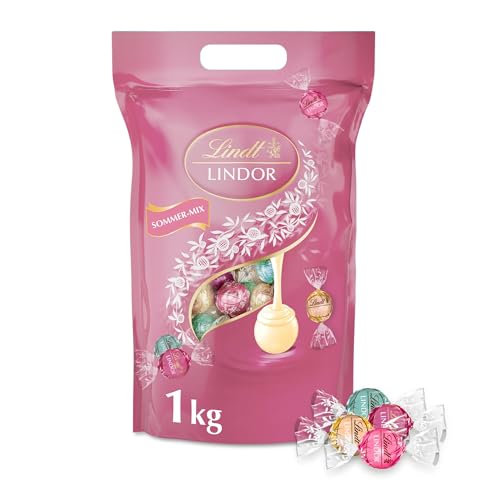 (-20%) Lindt Schokolade | LINDOR Kugeln Sommer Mischung, 1kg Beutel, Großpackung