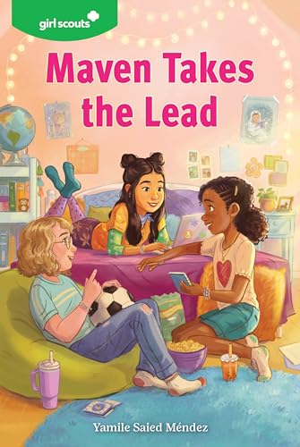 Girl Scouts: Maven Takes the Lead book cover