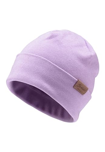 (-32%) Sterntaler Beanie aus feiner Strickware - Mädchen Baby und Kinder Mütze mit Umschlag - Übergangsmütze einfarbig - puderrosa, 37