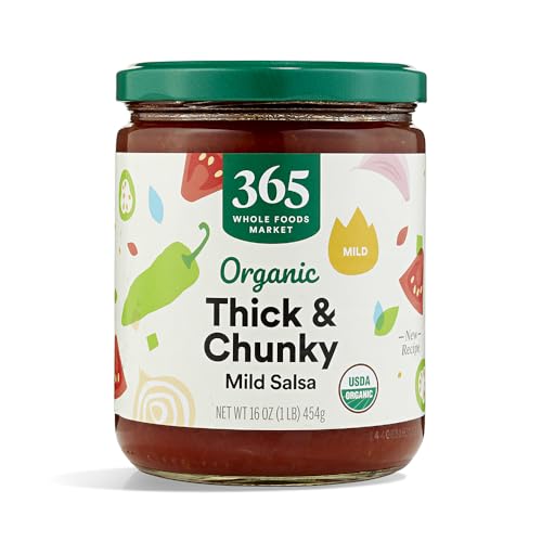 365 By Whole Foods Market, Organic Thick & Chunky Mild Salsa, 16 Ounce