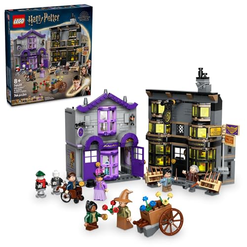 LEGO Harry Potter Ollivanders & Madam Malkin's Robes Building Toys - Harry Potter Toys for Kids, Boys & Girls, Age 8+ - 