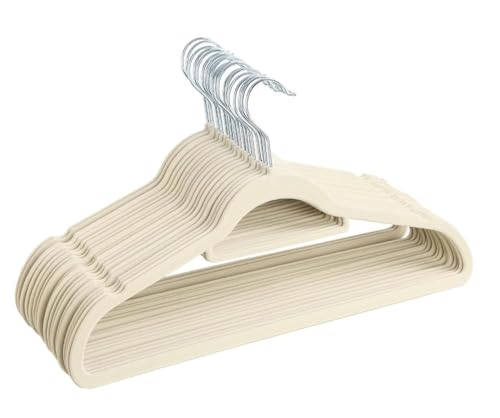 Red Dot Gift Velvet Hangers, 10-Pack