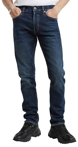(-40%) G-STAR Herren 3301 Slim Jeans, Blau (Worn in Dusk Blue 51001-C052-B843), 29W / 32L